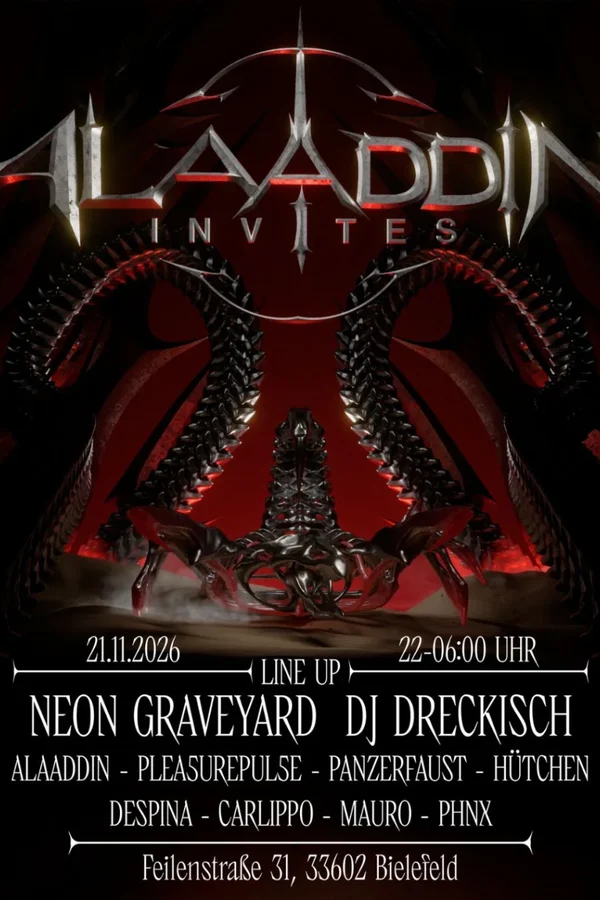 Event-Bild: ALAADIN INVITES
