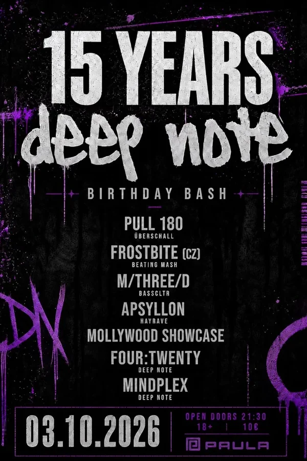 Event: 15 Years Deep Note Event-Bild: 15 Years Deep Note