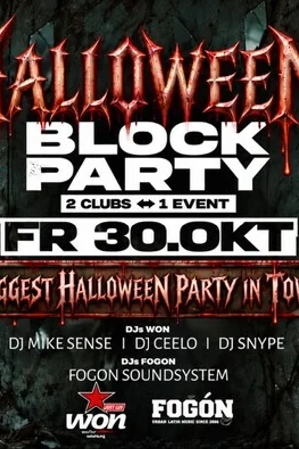 Event-Bild: HALLOWEEN BLOCK PARTY