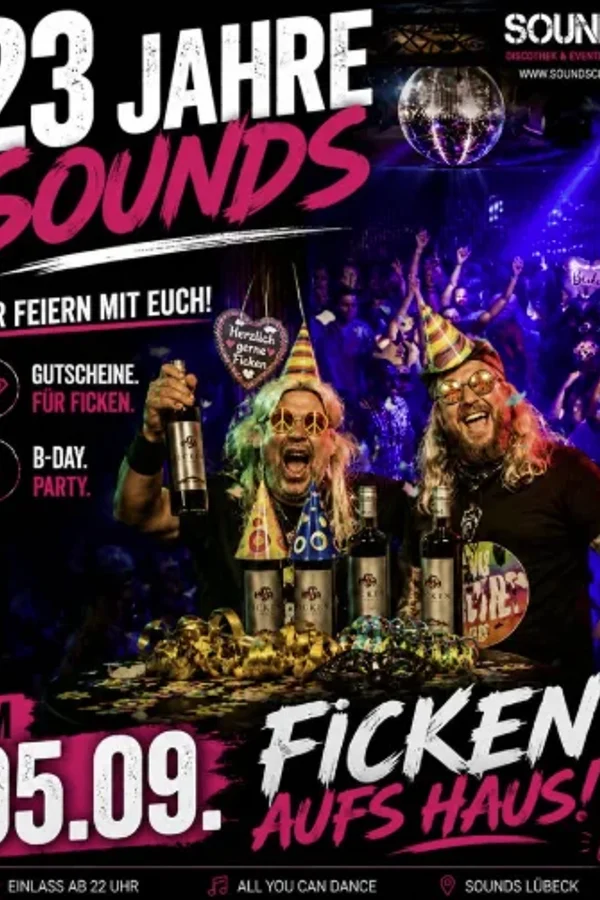 Event: 23 JAHRE SOUNDS! Event image: 23 JAHRE SOUNDS!