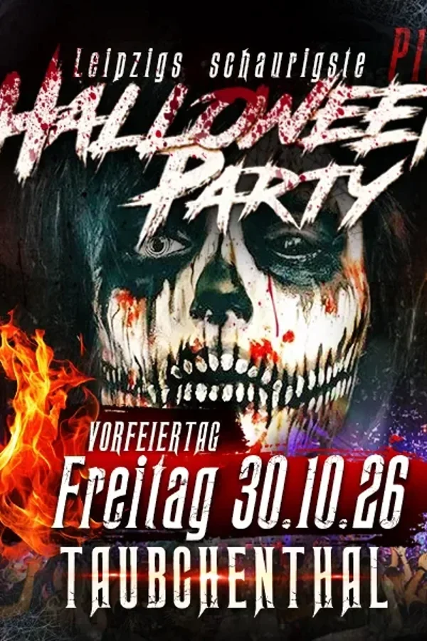 Event: HALLOWEEN - Leipzigs schaurigste HALLOWEEN PARTY 2026 Event image: HALLOWEEN - Leipzigs schaurigste HALLOWEEN PARTY 2026