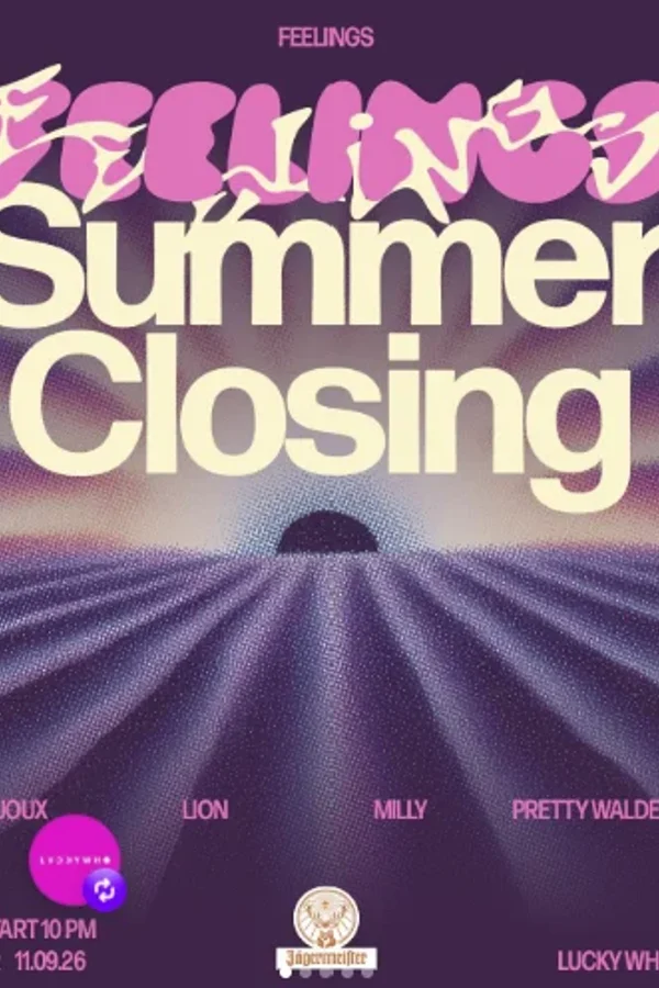 Event-Bild: FEELINGS: SUMMER CLOSING