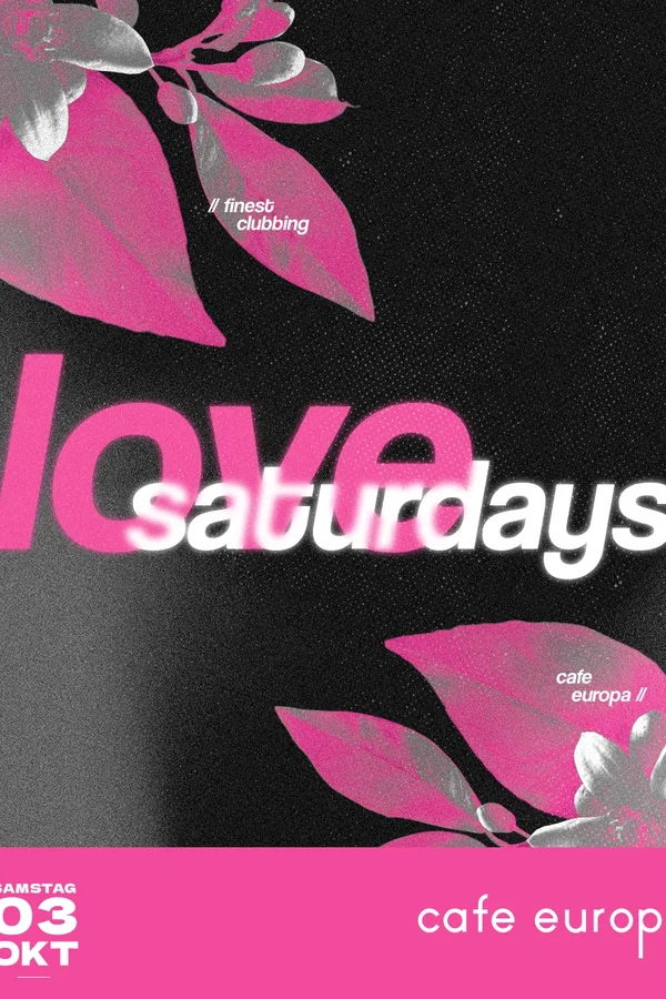 Event image: LOVE SATURDAYS