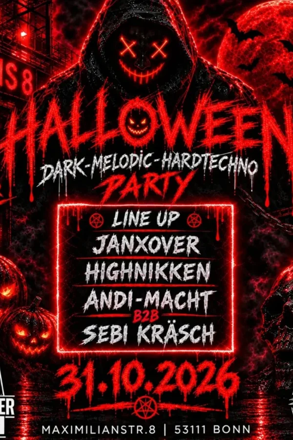 Event-Bild: Halloween - Dark Melodic Hardtechno Party