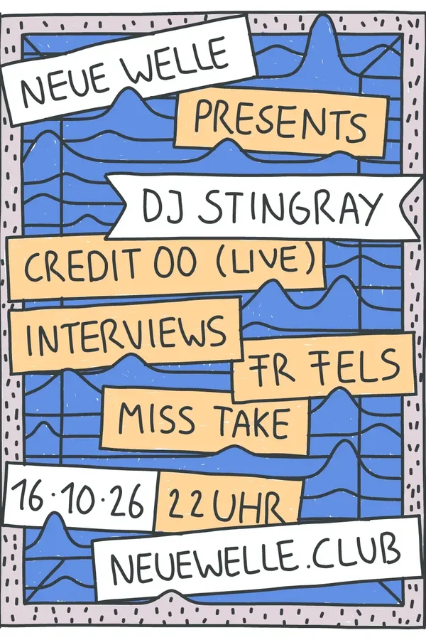 Event image: Neue Welle presents: DJ Stingray