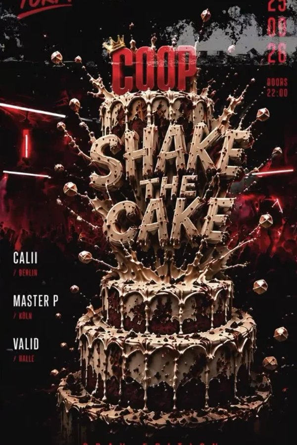 Event: SHAKE THE CAKE — BDAY EDITION Event-Bild: SHAKE THE CAKE — BDAY EDITION