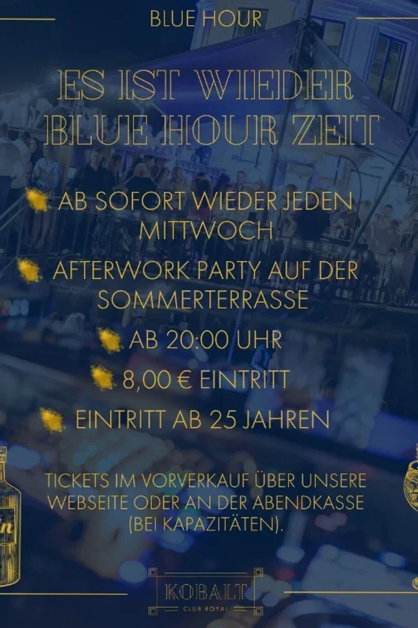 Event-Bild: Blue Hour - die Afterwork Party