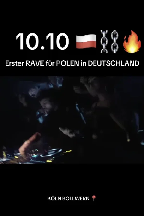 Event image: 10.10 POLSKA RAVE ⛓️🔥🇵🇱