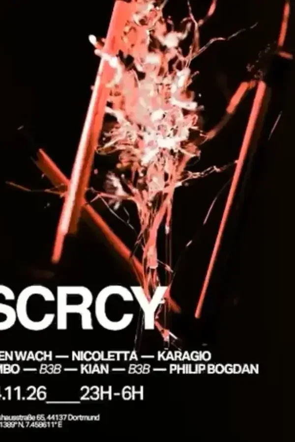 Event: SCRCY X SNRS Event-Bild: SCRCY X SNRS