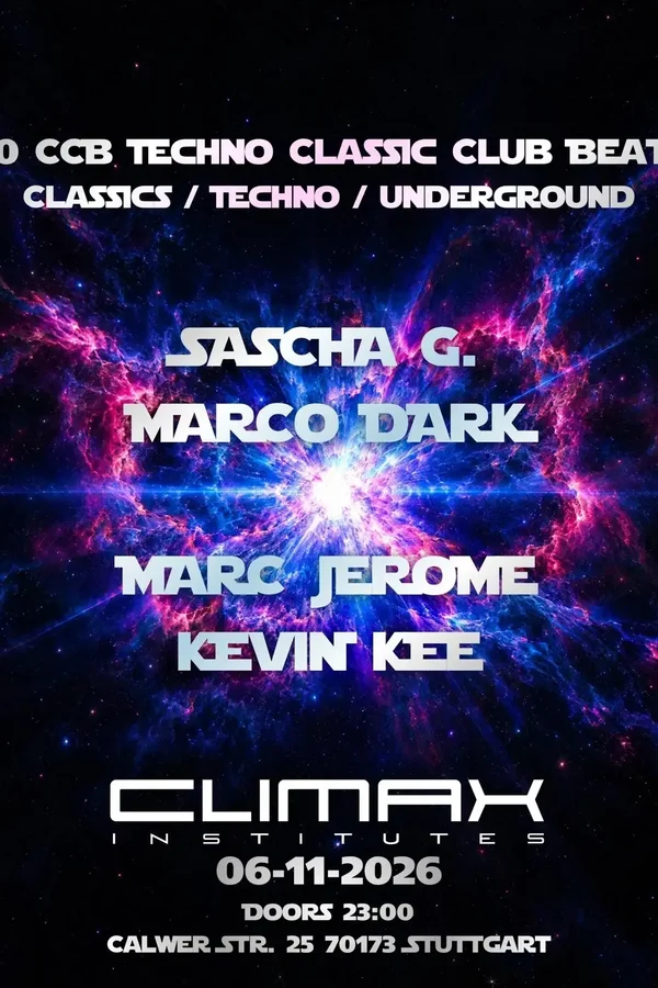 Event-Bild: 90CCB Techno Classic Club Beats