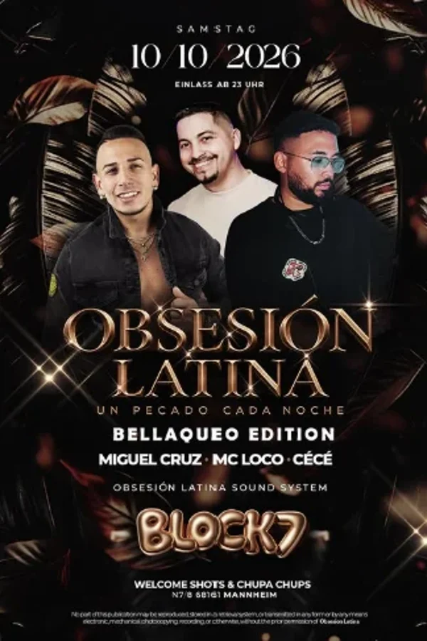 Event-Bild: BELLAQUEO EDITION – UN PECADO CADA NOCHE