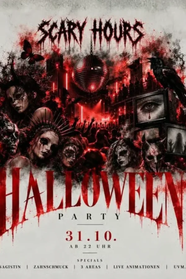 Event-Bild: 👻🔥SCARY HOURS - HALLOWEEN PARTY 31.10👻🔥