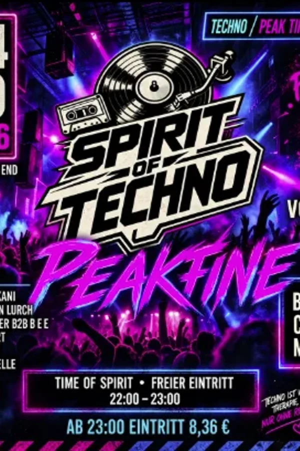 Event-Bild: SPIRIT OF TECHNO VOL. 2