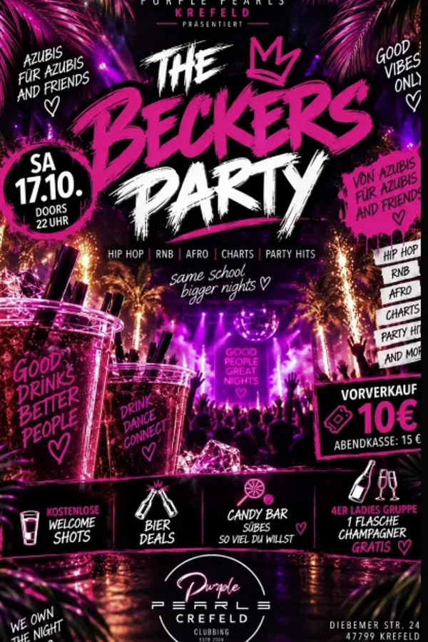 Event image: THE BECKERS PARTY