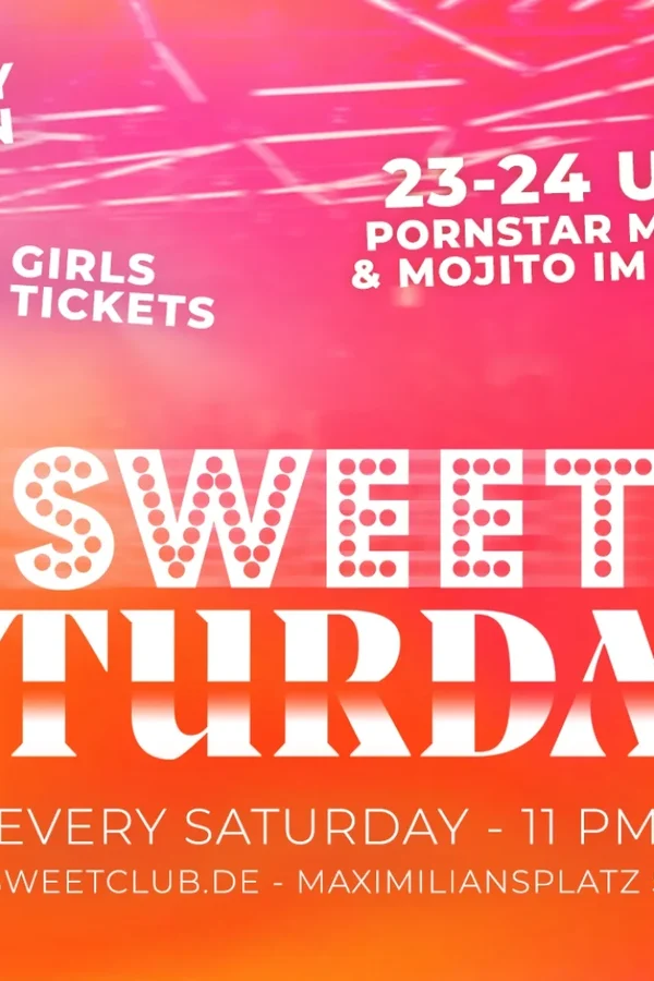 Event image: SWEET SATURDAY