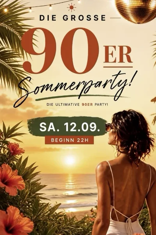 Event-Bild: 90er Sommerparty