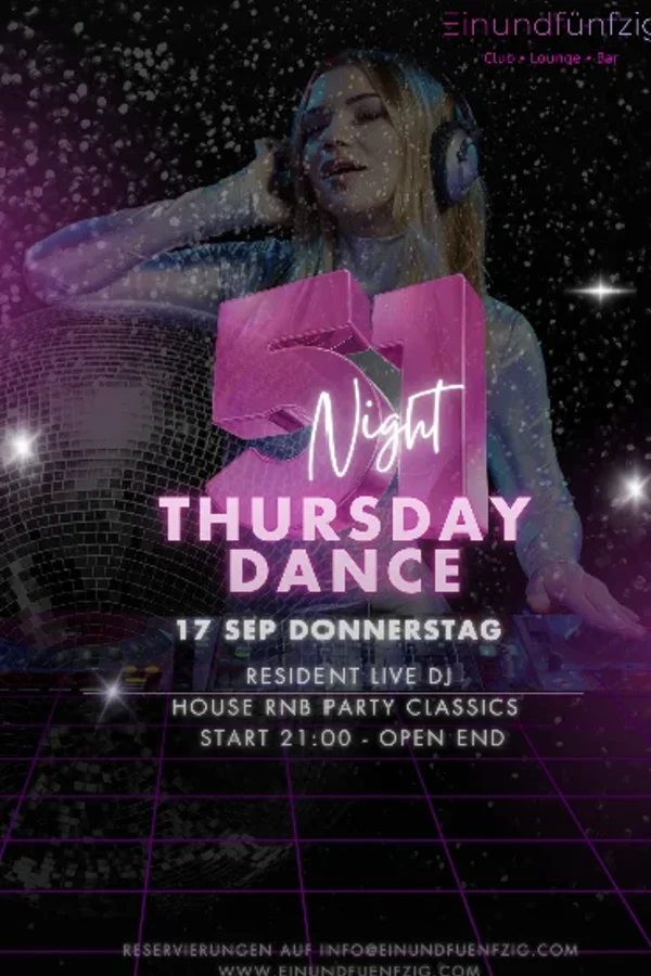 Event-Bild: 51 Thursday Dance Night