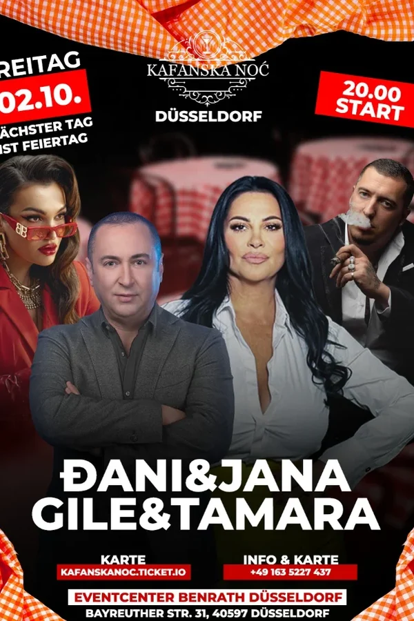 Event-Bild: 🎉 𝐊𝐀𝐅𝐀𝐍𝐒𝐊𝐀 𝐍𝐎Ć - 𝐃Ü𝐒𝐒𝐄𝐋𝐃𝐎𝐑𝐅 🎉