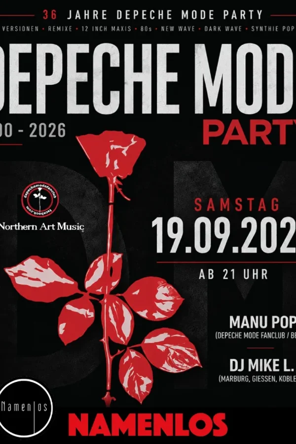 Event: Depeche Mode Party Event-Bild: Depeche Mode Party