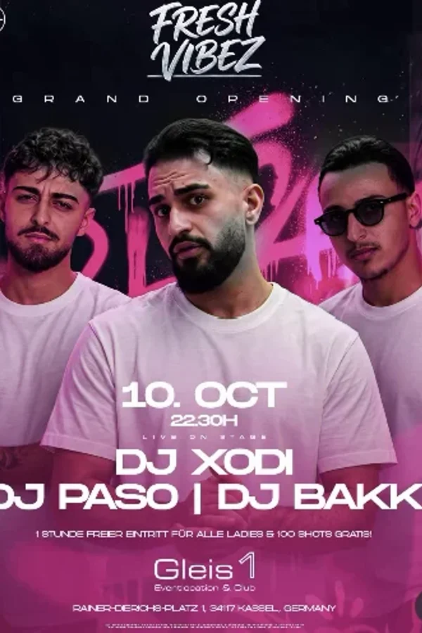 Event-Bild: FRESH VIBEZ – GRAND OPENING
