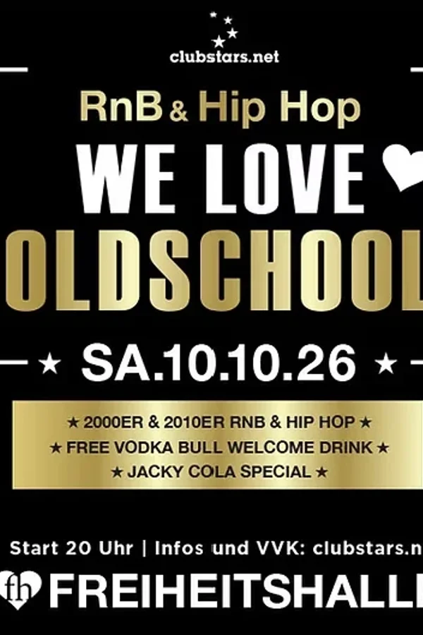 Event-Bild: We ❤️ 2000er & 2010er Oldschool RnB & Hip Hop