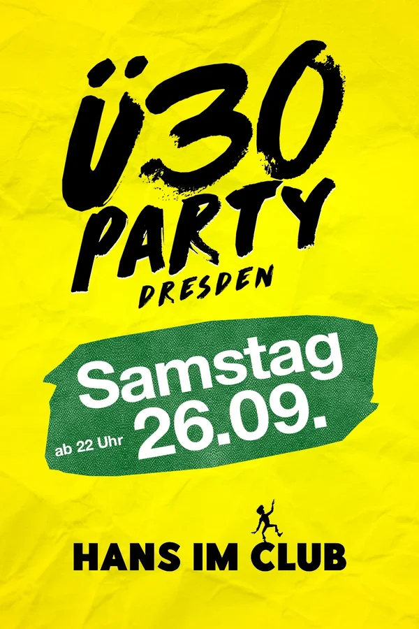 Event: Ü30 Party Dresden Event-Bild: Ü30 Party Dresden