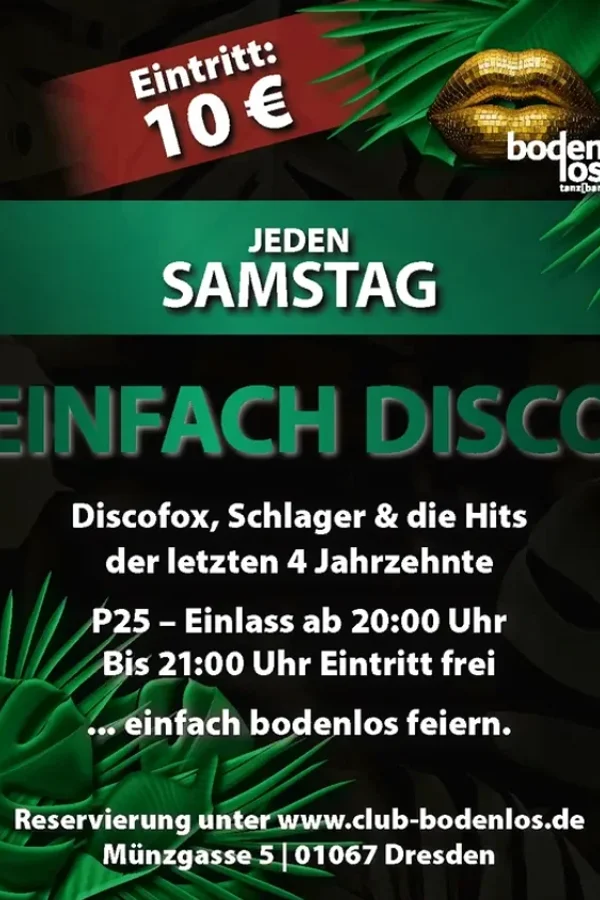 Event: Einfach Disco Event-Bild: Einfach Disco