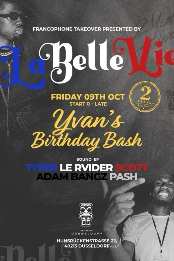 Event: La Belle Vie Event-Bild: La Belle Vie