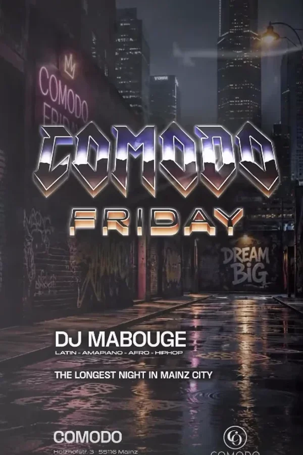 Event-Bild: Comodo Friday