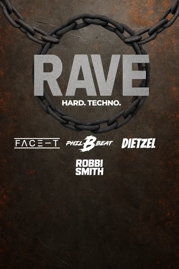 Event: RAVE - Hard. Techno. Event-Bild: RAVE - Hard. Techno.