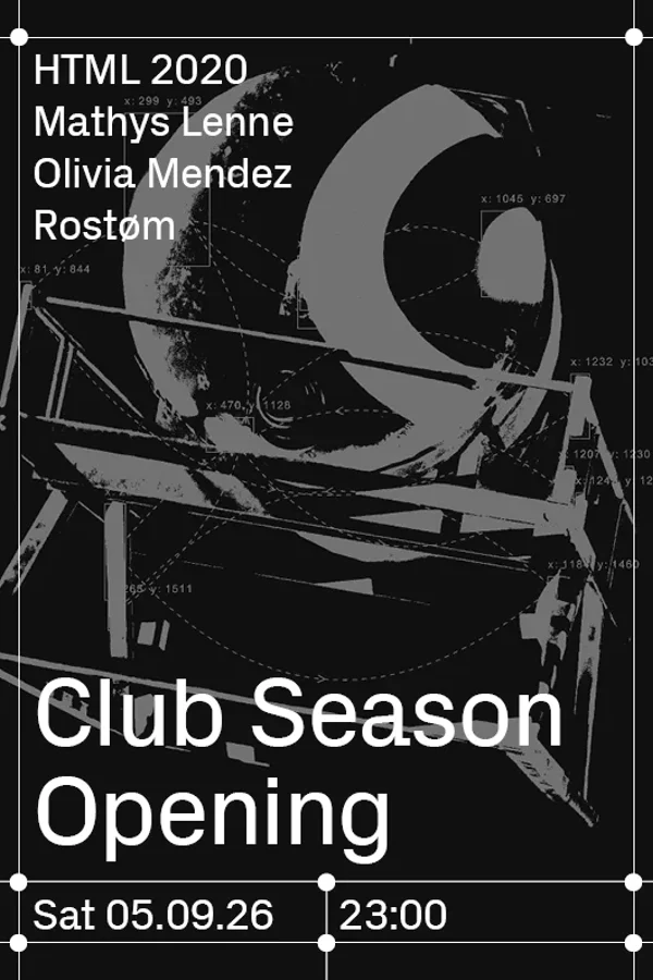 Event-Bild: Club Season Opening & Garden Afterhour