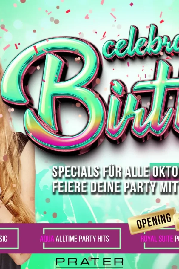 Event-Bild: CELEBRATE YOUR BIRTHDAY