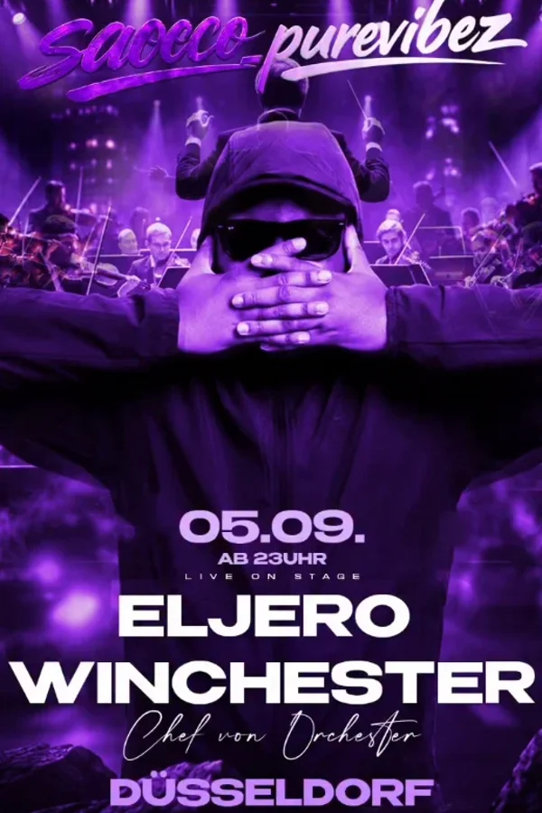 Event: Saoco Vibez w/ Eljero Winchester Event-Bild: Saoco Vibez w/ Eljero Winchester