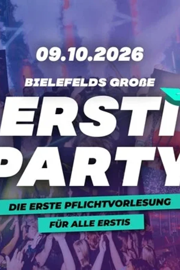 Event: Die große Ersti - Party Bielefeld Event image: Die große Ersti - Party Bielefeld