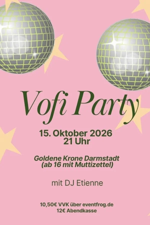 Event: AES Vofi / 16+ Party Event image: AES Vofi / 16+ Party