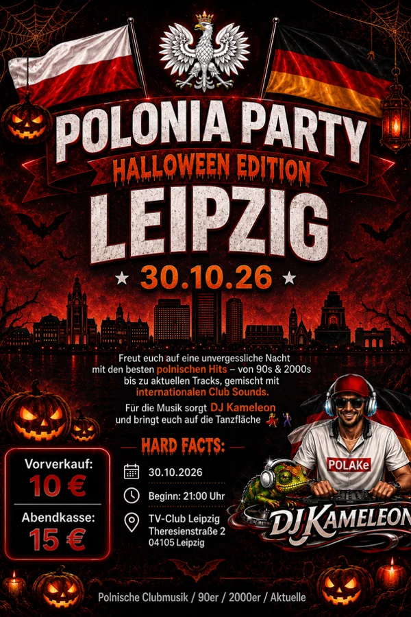 Event image: Polonia Party – Halloween Edition 