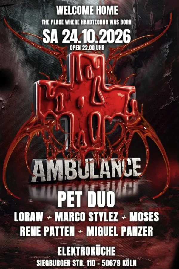 Event-Bild: AMBULANCE CLUB - CODE: RED