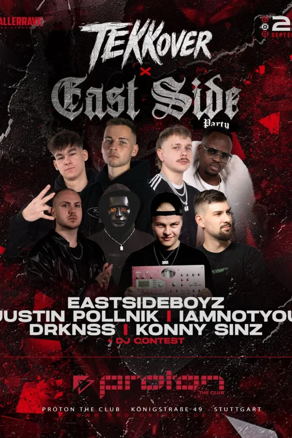 Event-Bild: EAST SIDE PARTY x TEKKover