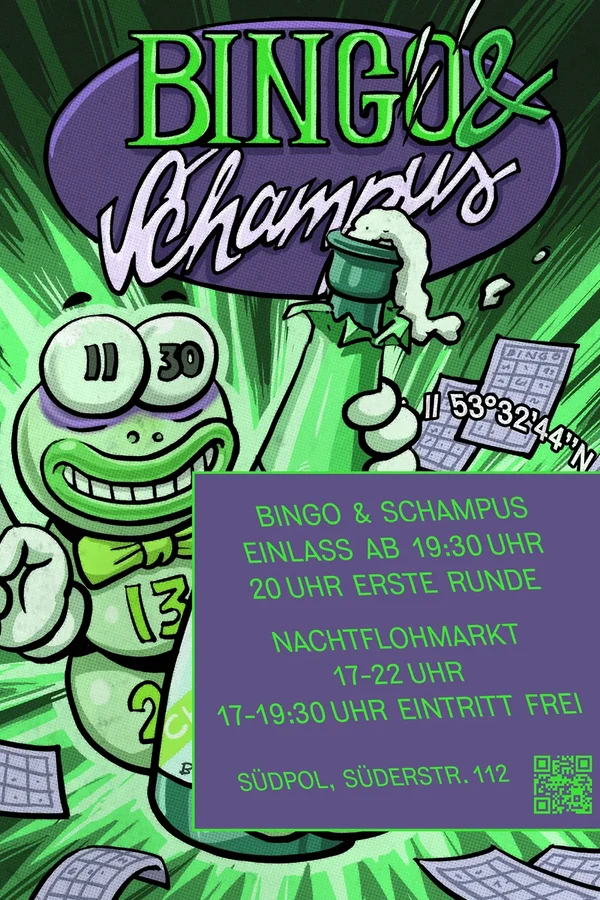 Event: BINGO & SCHAMPUS Event-Bild: BINGO & SCHAMPUS