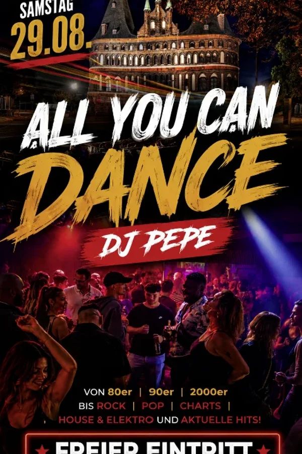 Event image: ALL YOU CAN DANCE - Samstag