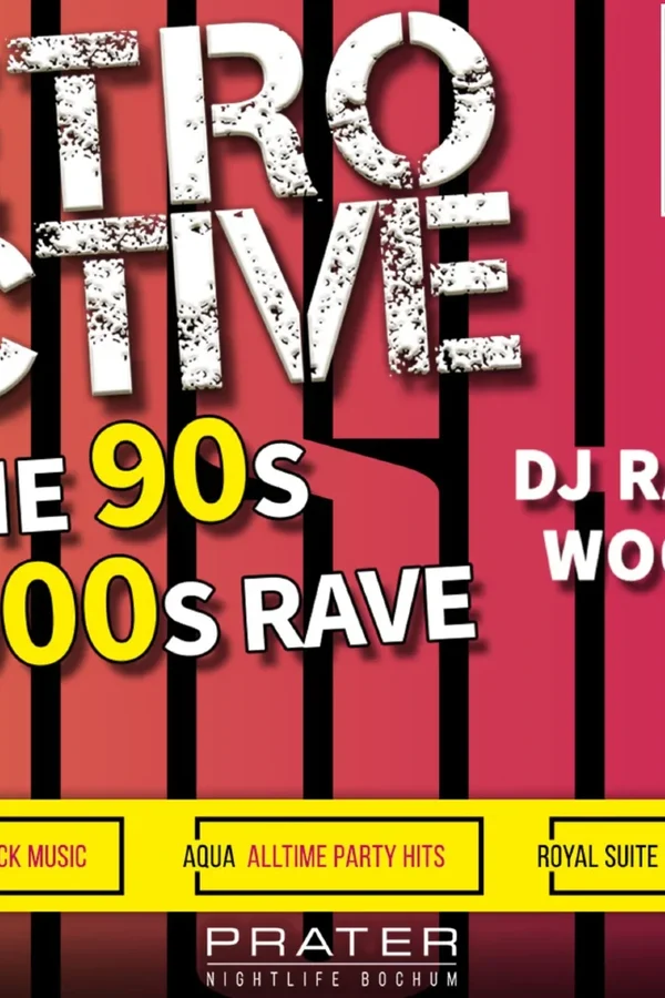 Event-Bild: Sunshinelive RETRO ACTIVE 90er & 2000er RAVE