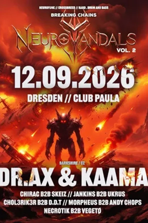 Event image: NEUROVANDALS Vol. 2 – BREAKING CHAINS