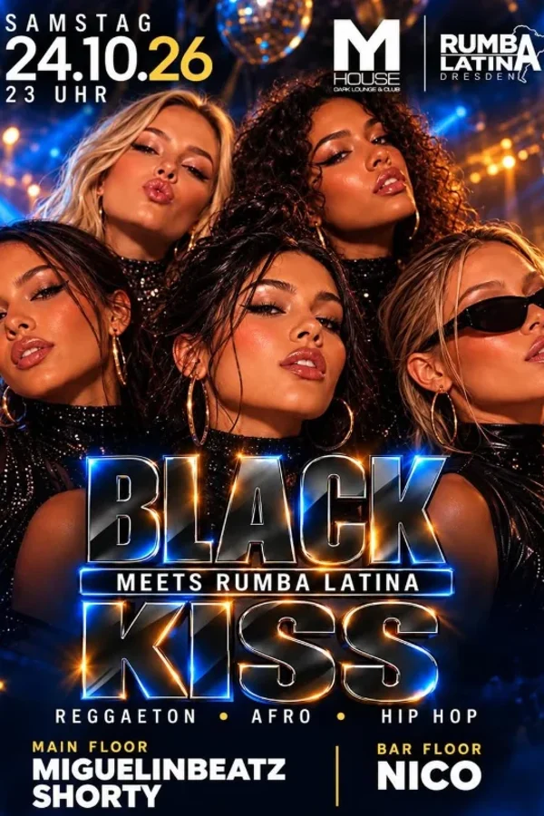 Event image: Black Kiss meets Rumba Latina