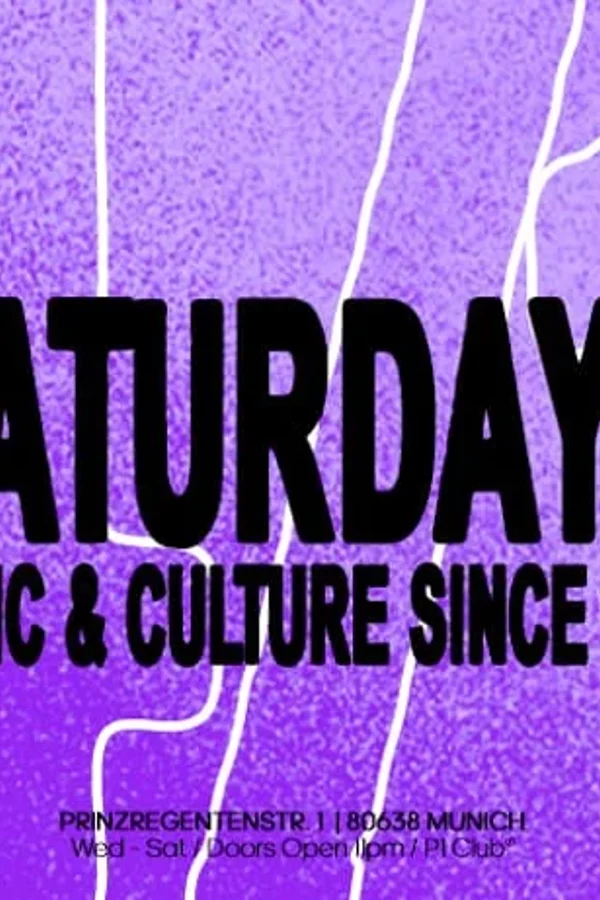Event: SATURDAYS @P1 Event image: SATURDAYS @P1