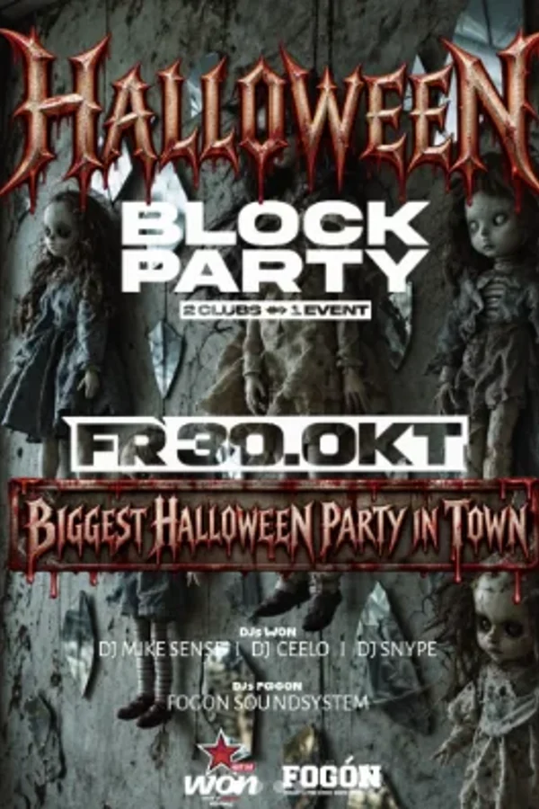 Event-Bild: HALLOWEEN BLOCK PARTY