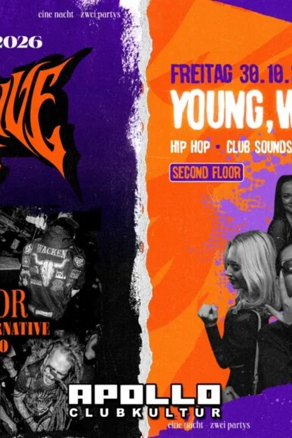Event-Bild: ALTERNATIVE FRIDAY (𝗺𝗮𝗶𝗻) + Young Wild & Free (𝘀𝗲𝗰𝗼𝗻𝗱)