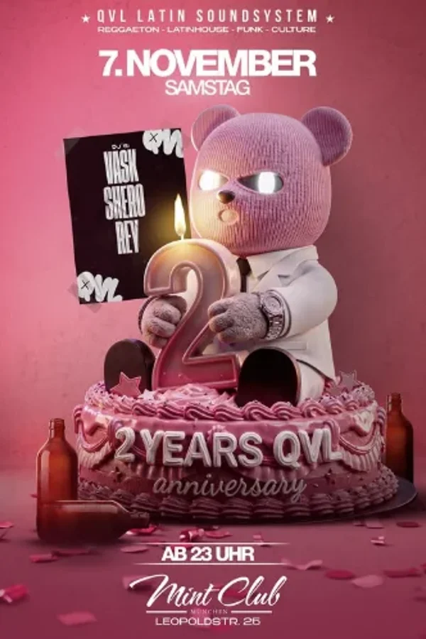 Event-Bild: 2 YEARS QUE VAINA LATINA - ANNIVERSARY PARTY