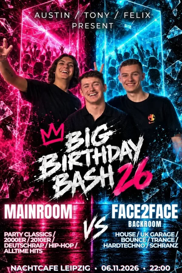 Event image: BIG BIRTHDAY BASH 26