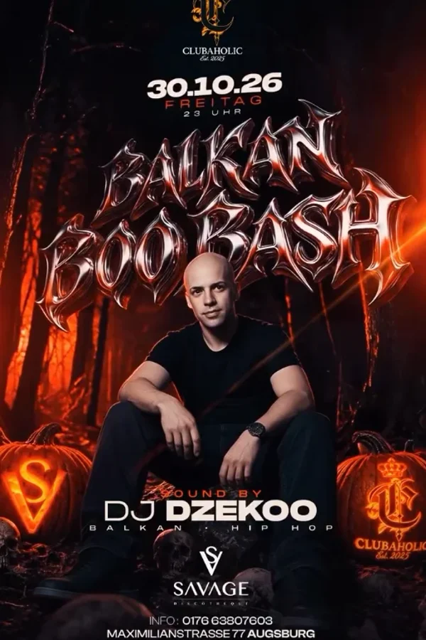 Event: BALKAN BOOBASH – HALLOWEEN EDITION 🎃🖤 Event-Bild: BALKAN BOOBASH – HALLOWEEN EDITION 🎃🖤