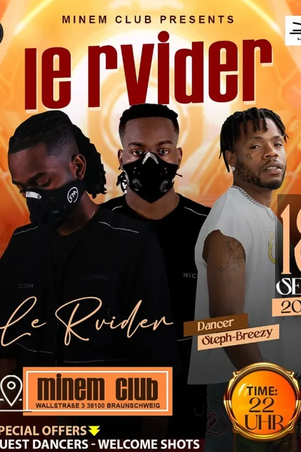 Event-Bild: Minem Club Presents: Le Rvider